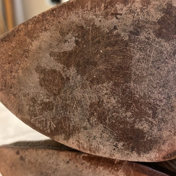 Nocona Boots Cowboy men size 10 EE cream khaki and brown - Picture 16 of 17